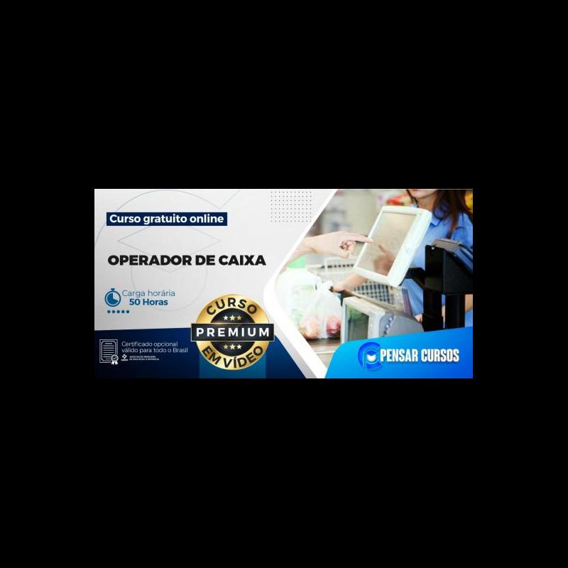 Operador de Caixa – Módulo complementar – Ergonomia