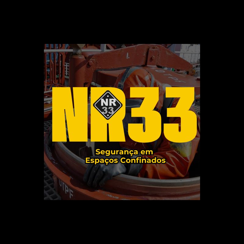 NR33 - Segurança em Espaço Confinado - Vigia e Trabalhador Autorizado - 2026