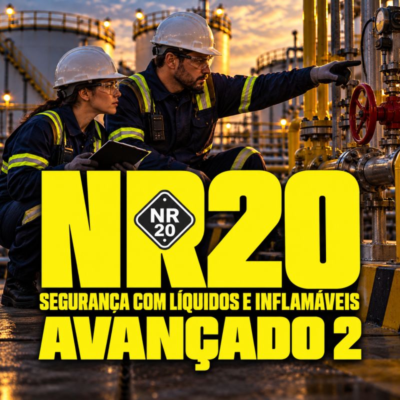 NR20 – Segurança com Líquidos e Inflamáveis – Avançado 2 - 2025